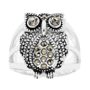 Sparkle Allure JC Penney Owl Ring
